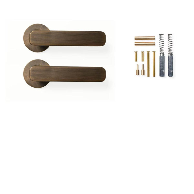 DOOR HANDLES - BRONZE