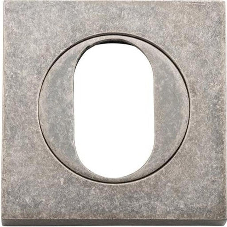 ESCUTCHEONS - DISTRESSED NICKEL