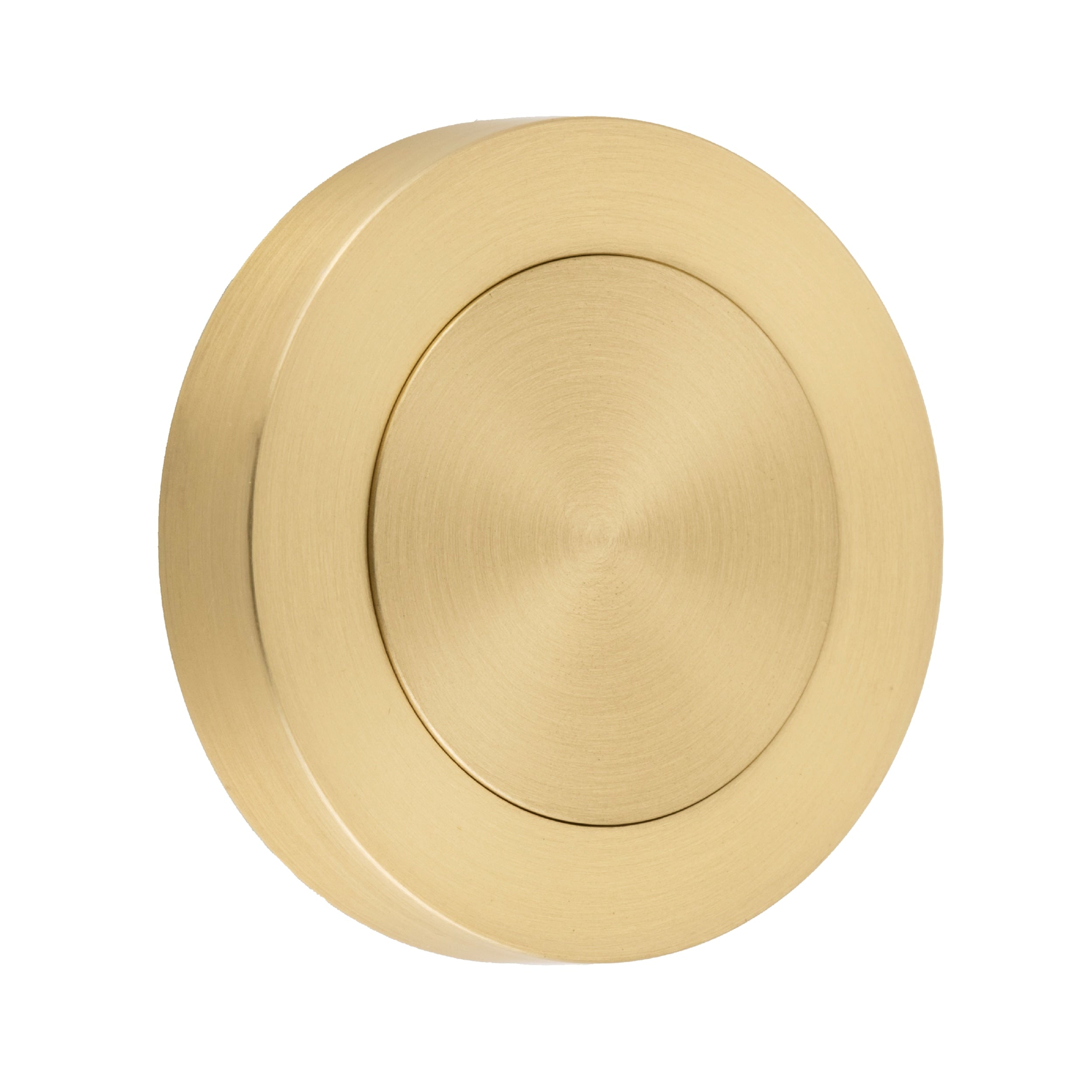 Iver Blank Rose Round Brushed Gold PVD