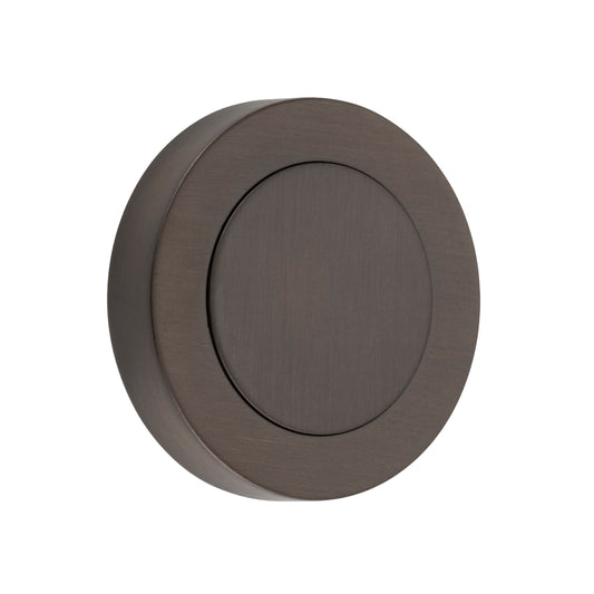 Iver Blank Rose Round Signature Brass