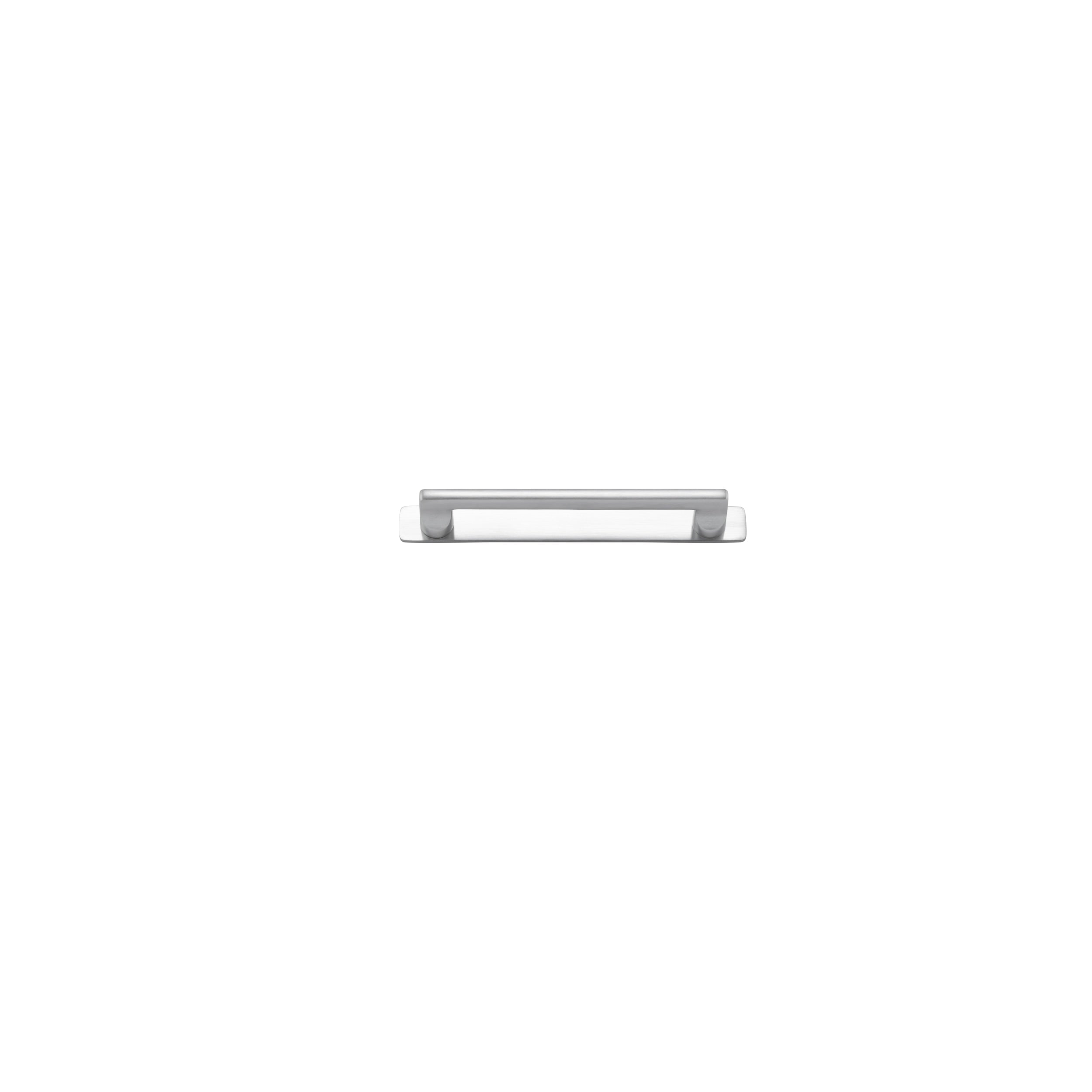 Iver Cabinet Pull Baltimore Brushed Chrome CTC160mm With Backplate