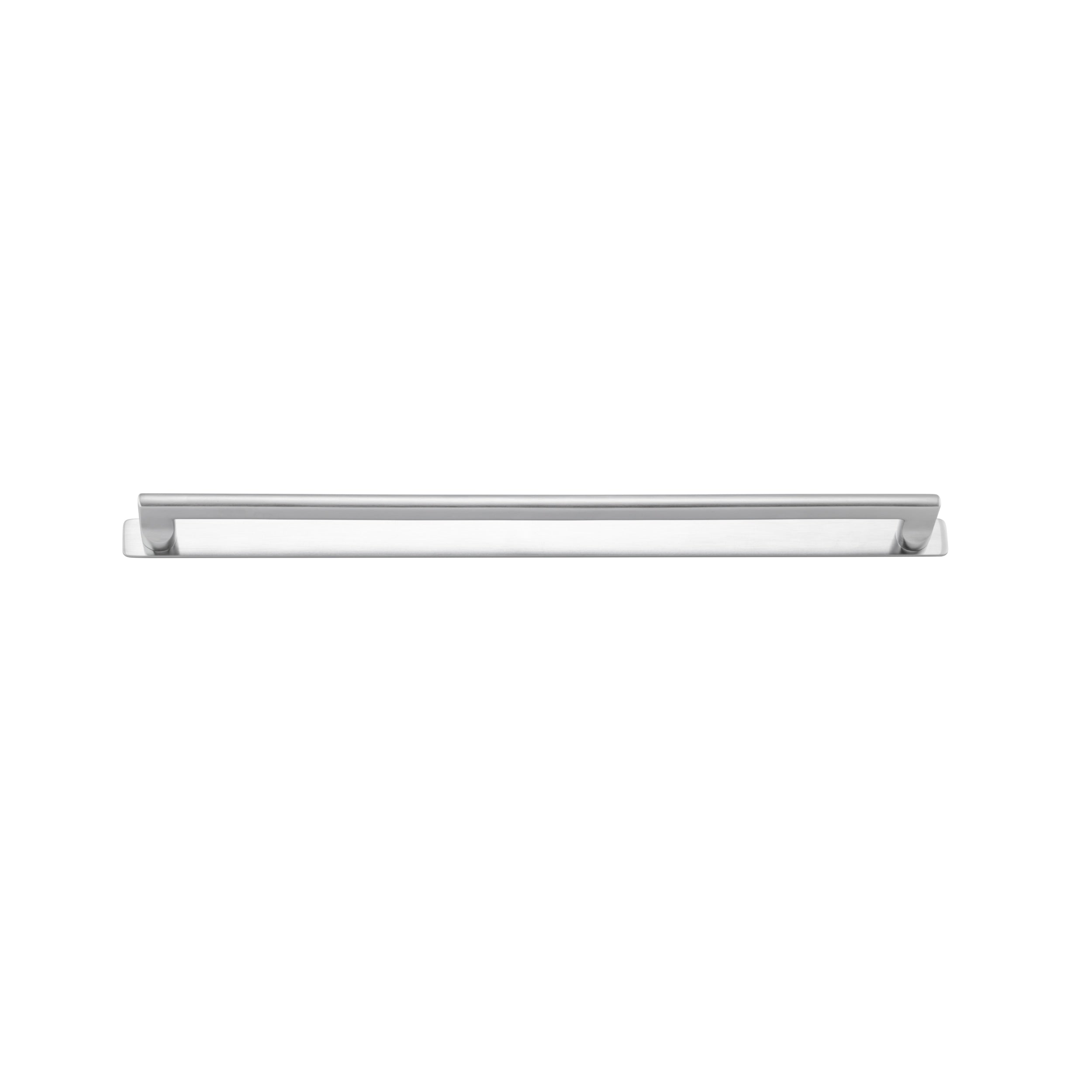 Iver Cabinet Pull Baltimore Brushed Chrome CTC450mm With Backplate