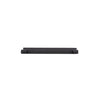 Iver Cabinet Pull Baltimore Matt Black CTC256mm With Backplate