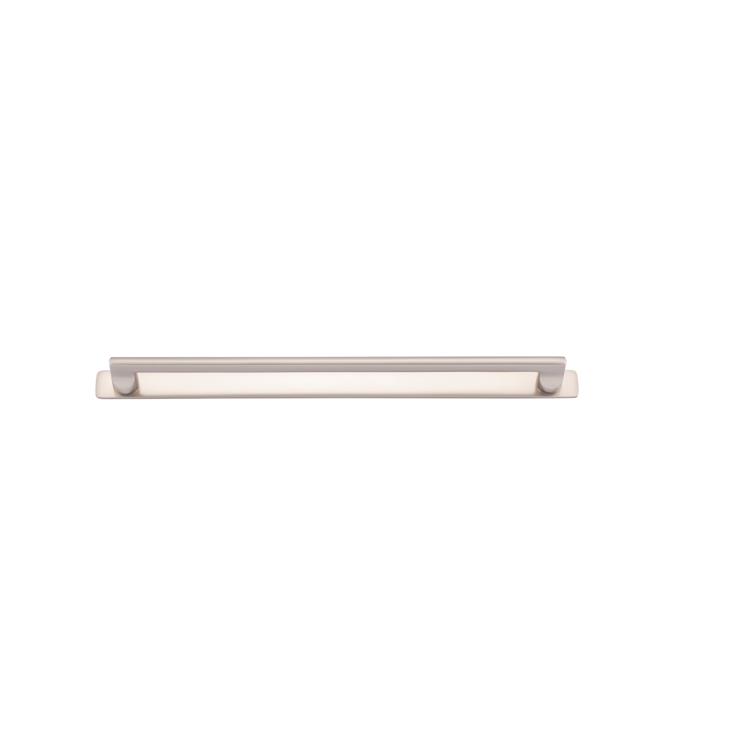 Iver Cabinet Pull Baltimore Satin Nickel CTC320mm With Backplate