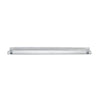 Iver Cabinet Pull Brunswick Knurled Brushed Chrome CTC450mm with Backplate