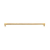 Iver Cabinet Pull Brunswick Knurled Brushed Gold PVD CTC450mm