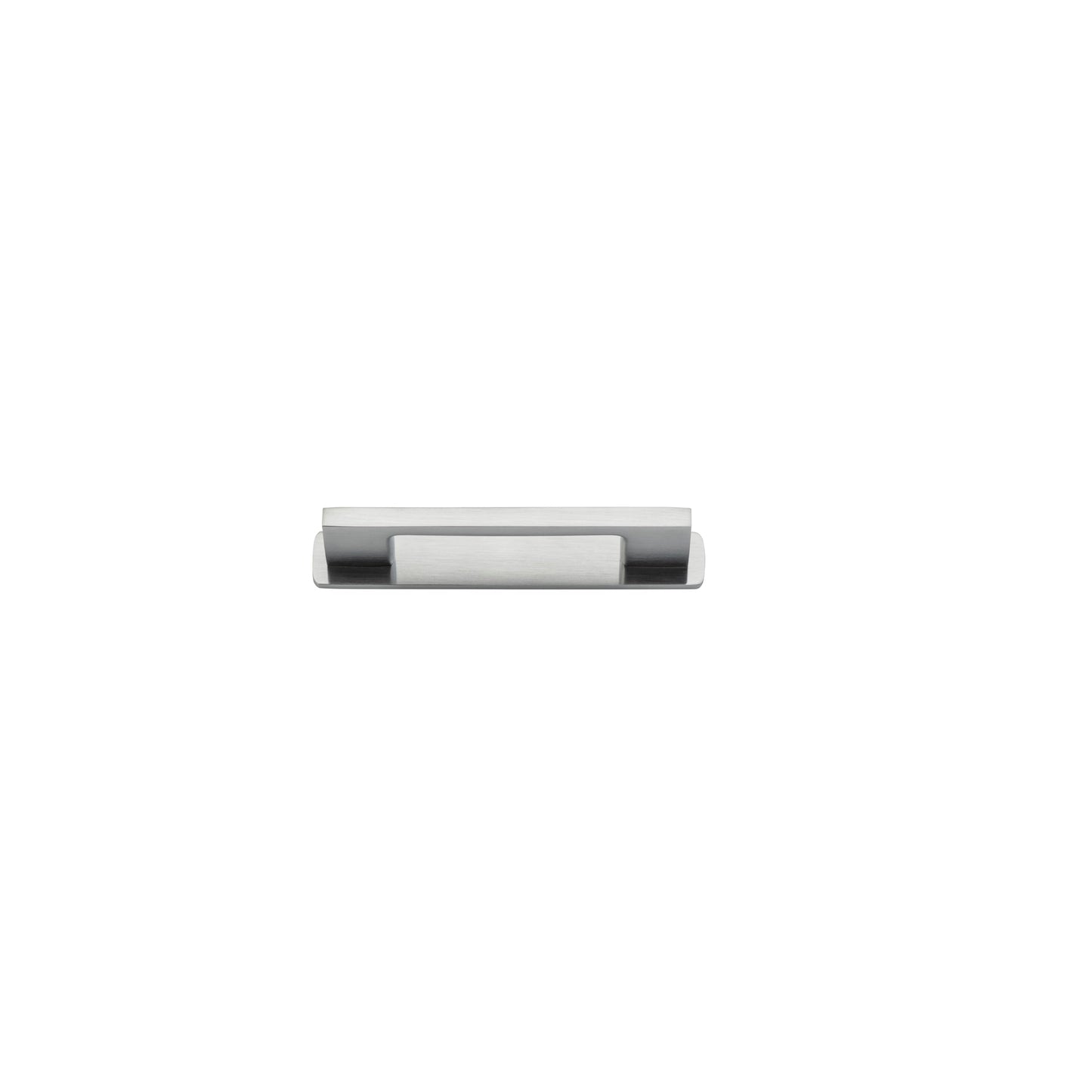 Iver Cabinet Pull Cali Brushed Chrome CTC96mm with Backplate