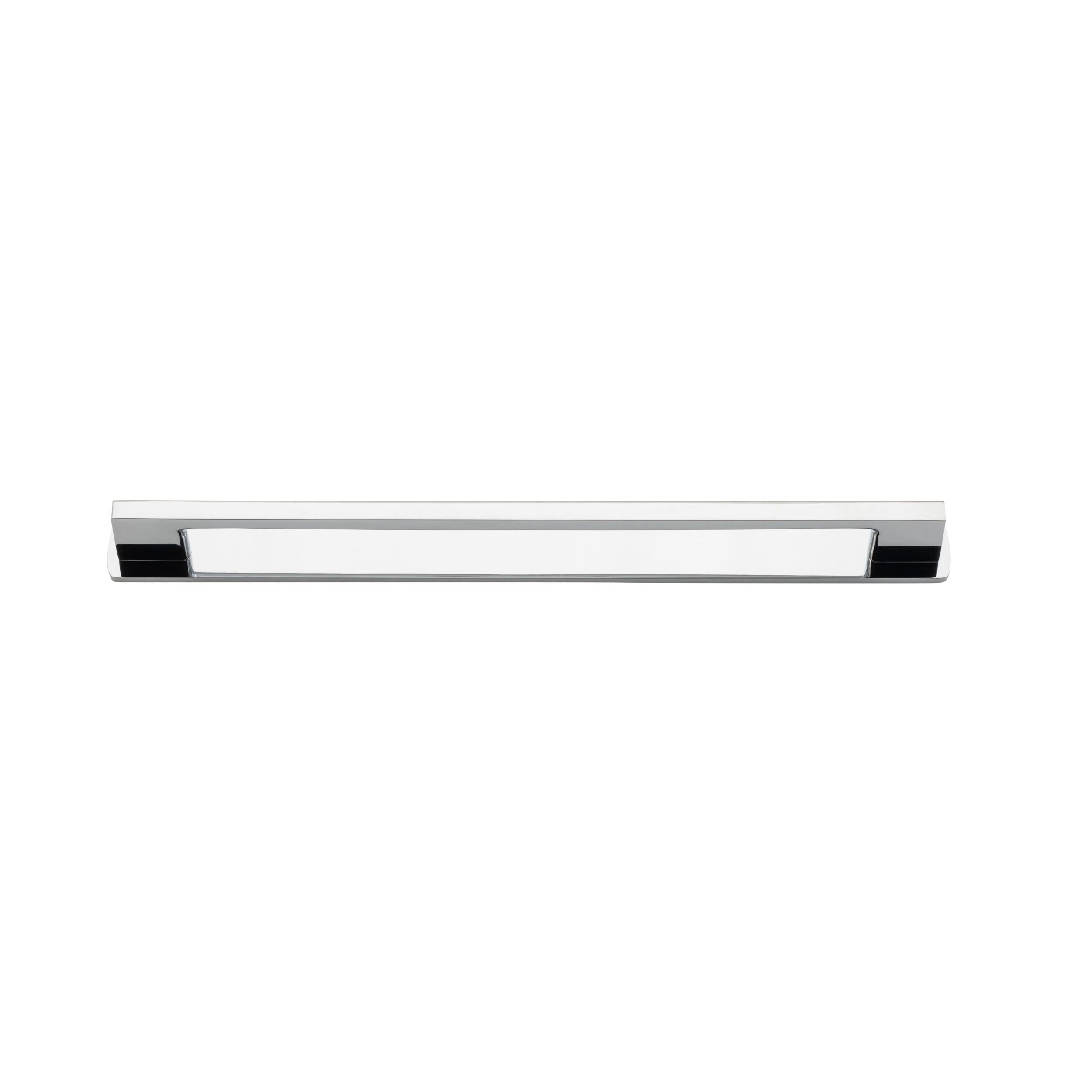 Iver Cabinet Pull Cali Polished Chrome CTC256mm with Backplate