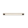 Iver Cabinet Pull Cali Satin Nickel CTC256mm with Backplate