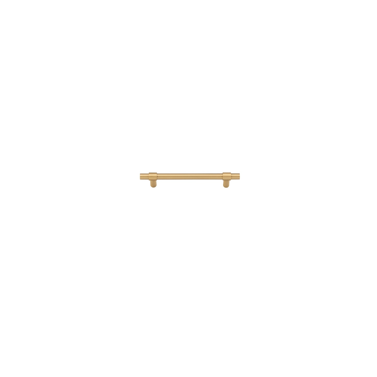 Iver Cabinet Pull Helsinki Brushed Brass CTC128mm
