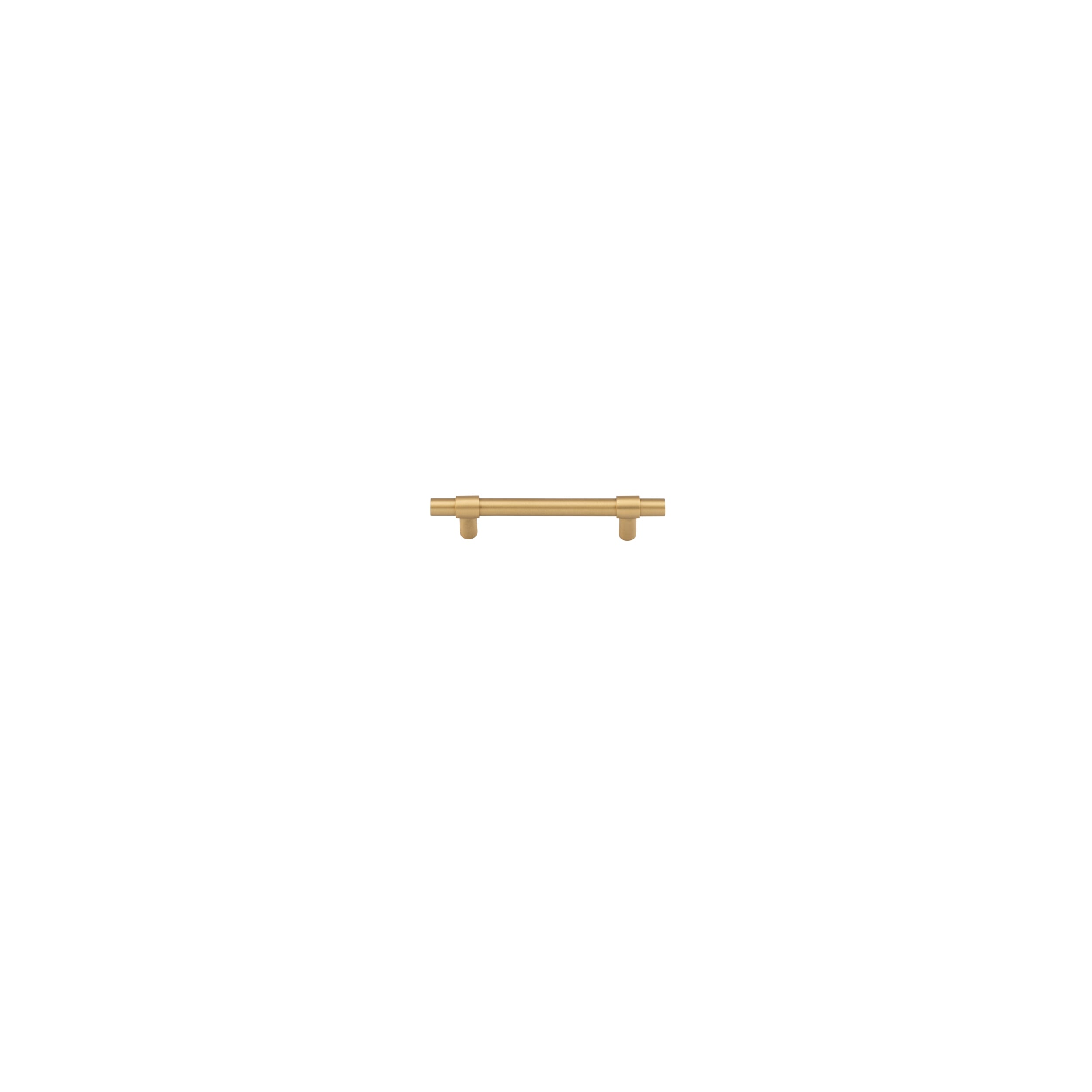 Iver Cabinet Pull Helsinki Brushed Brass CTC96mm