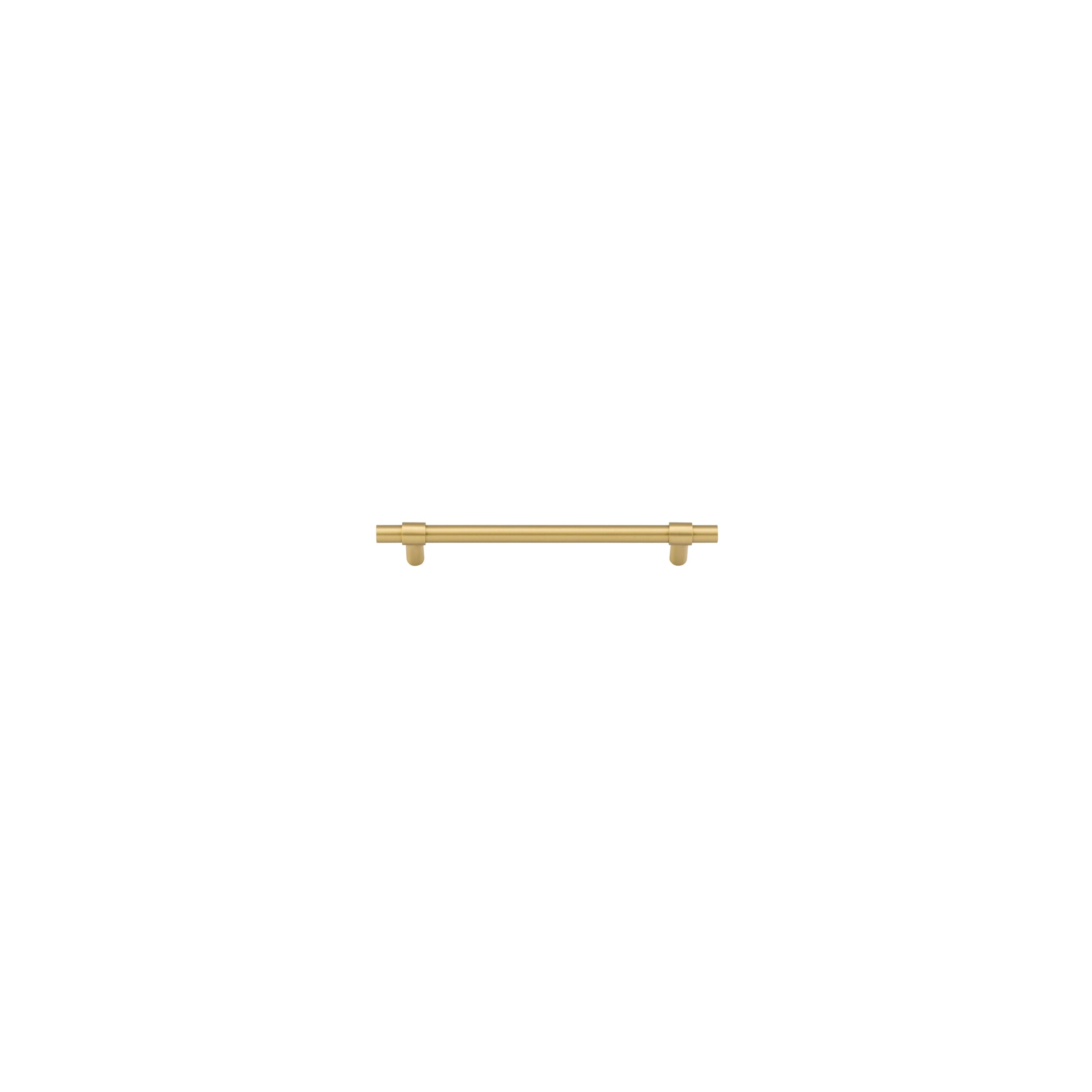 Iver Cabinet Pull Helsinki Brushed Gold PVD CTC160mm