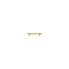 Iver Cabinet Pull Helsinki Brushed Gold PVD CTC96mm