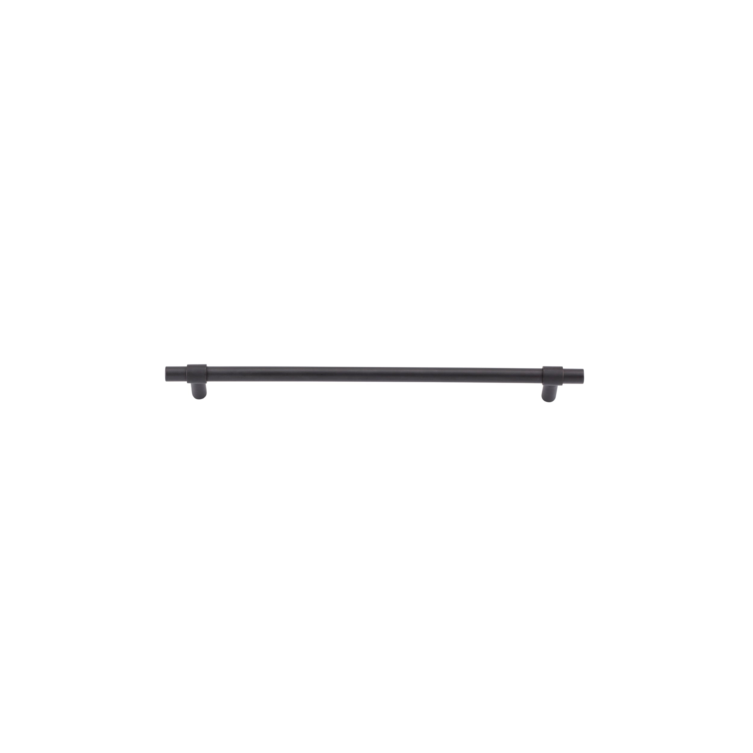 Iver Cabinet Pull Helsinki Matt Black CTC256mm