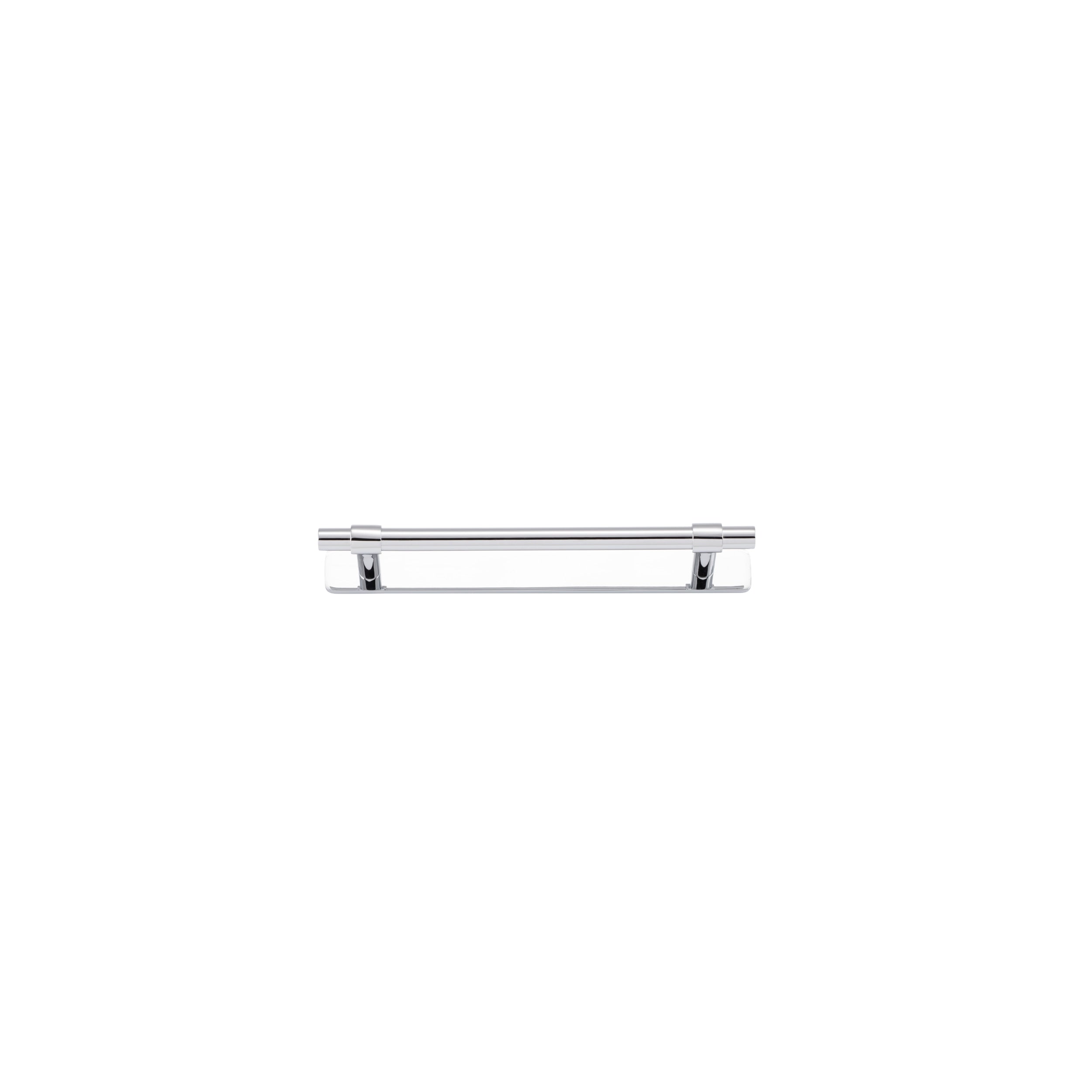 Iver Cabinet Pull Helsinki Polished Chrome CTC160mm With Backplate