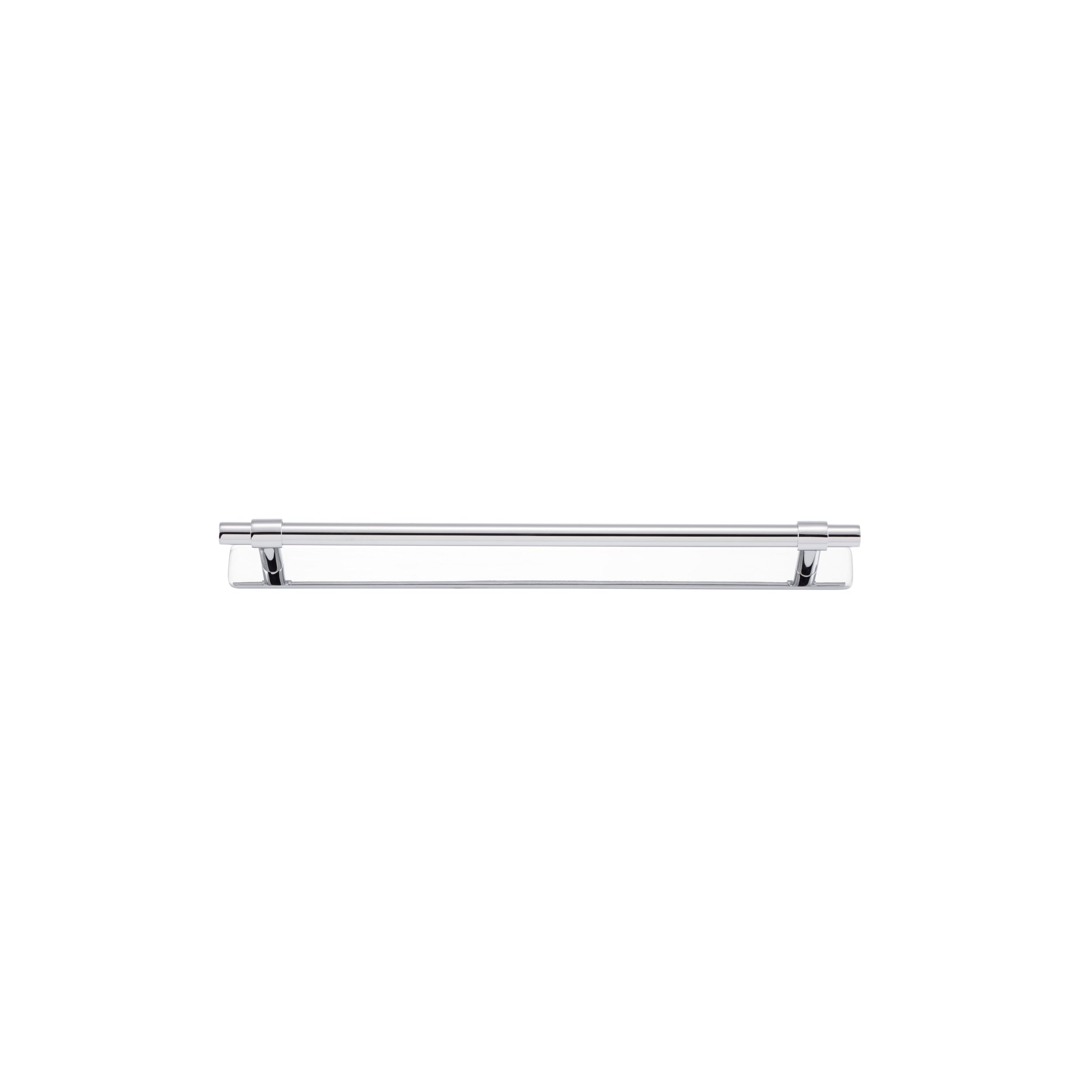 Iver Cabinet Pull Helsinki Polished Chrome CTC256mm With Backplate