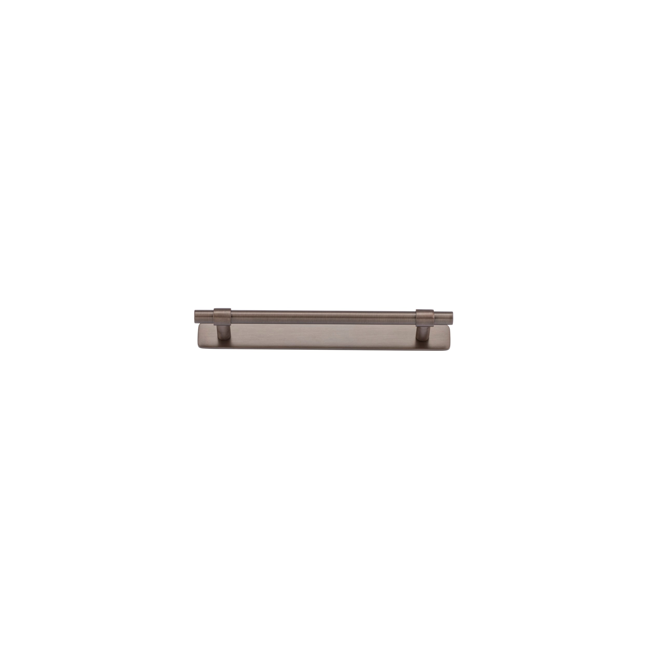 Iver Cabinet Pull Helsinki Signature Brass CTC160mm With Backplate