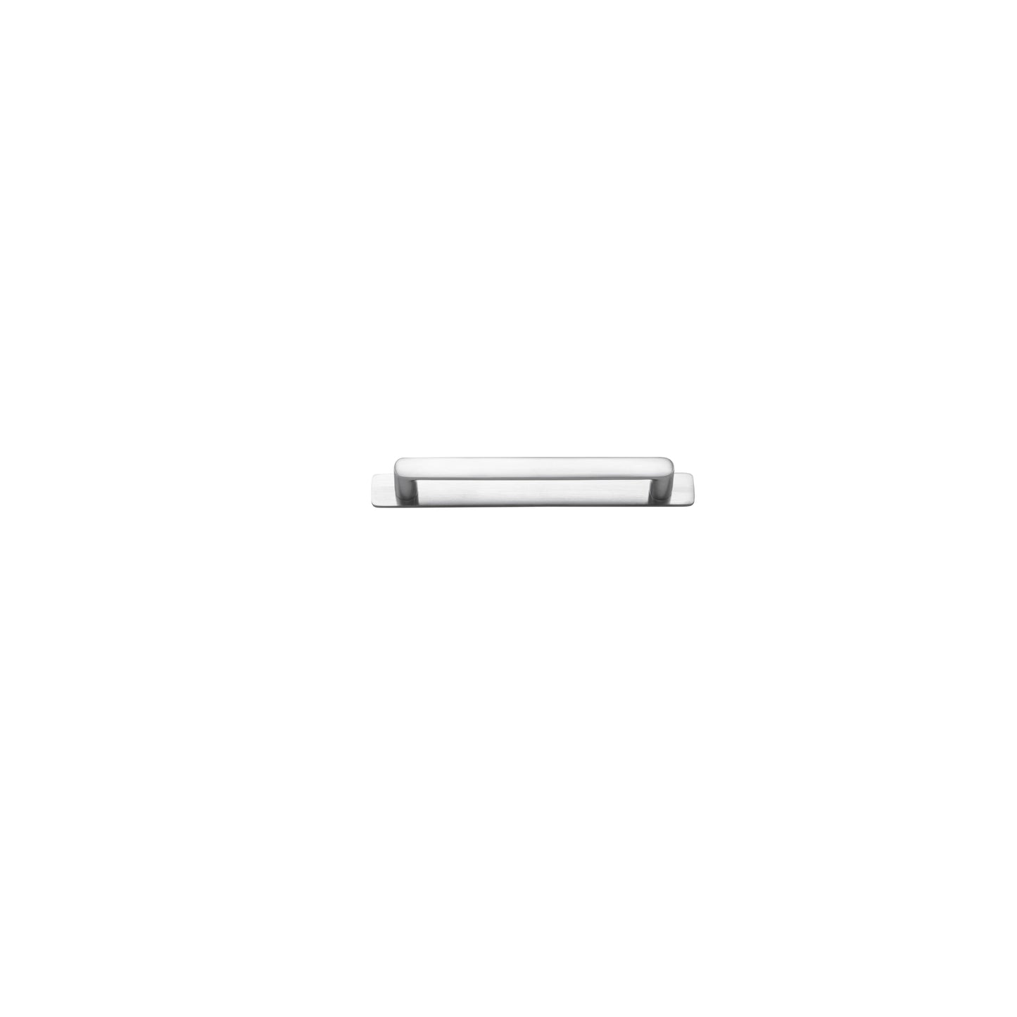 Iver Cabinet Pull Osaka Brushed Chrome CTC160mm With Backplate