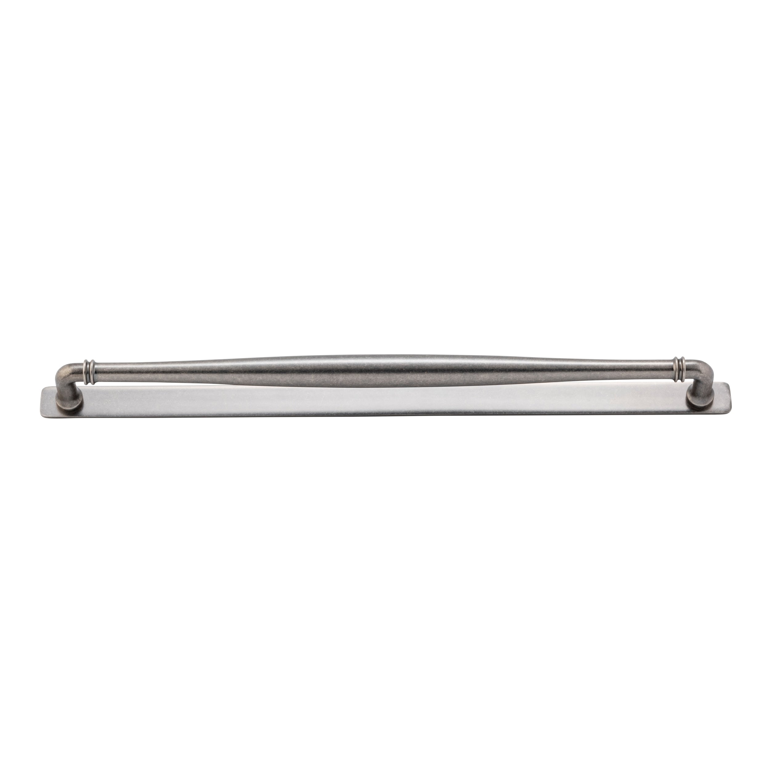 Iver Cabinet Pull Sarlat Distressed Nickel CTC450mm With Backplate