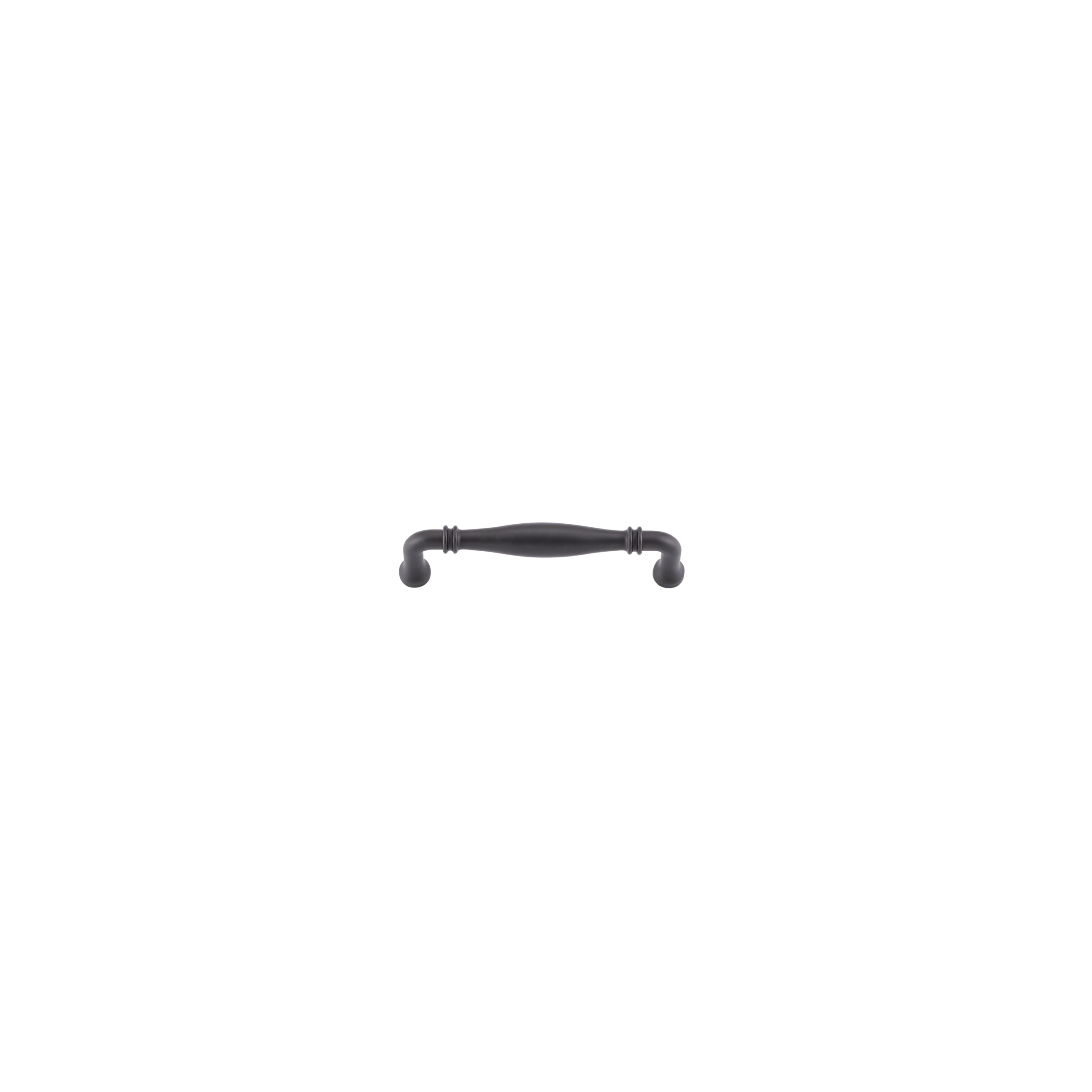 Iver Cabinet Pull Sarlat Matt Black CTC128mm