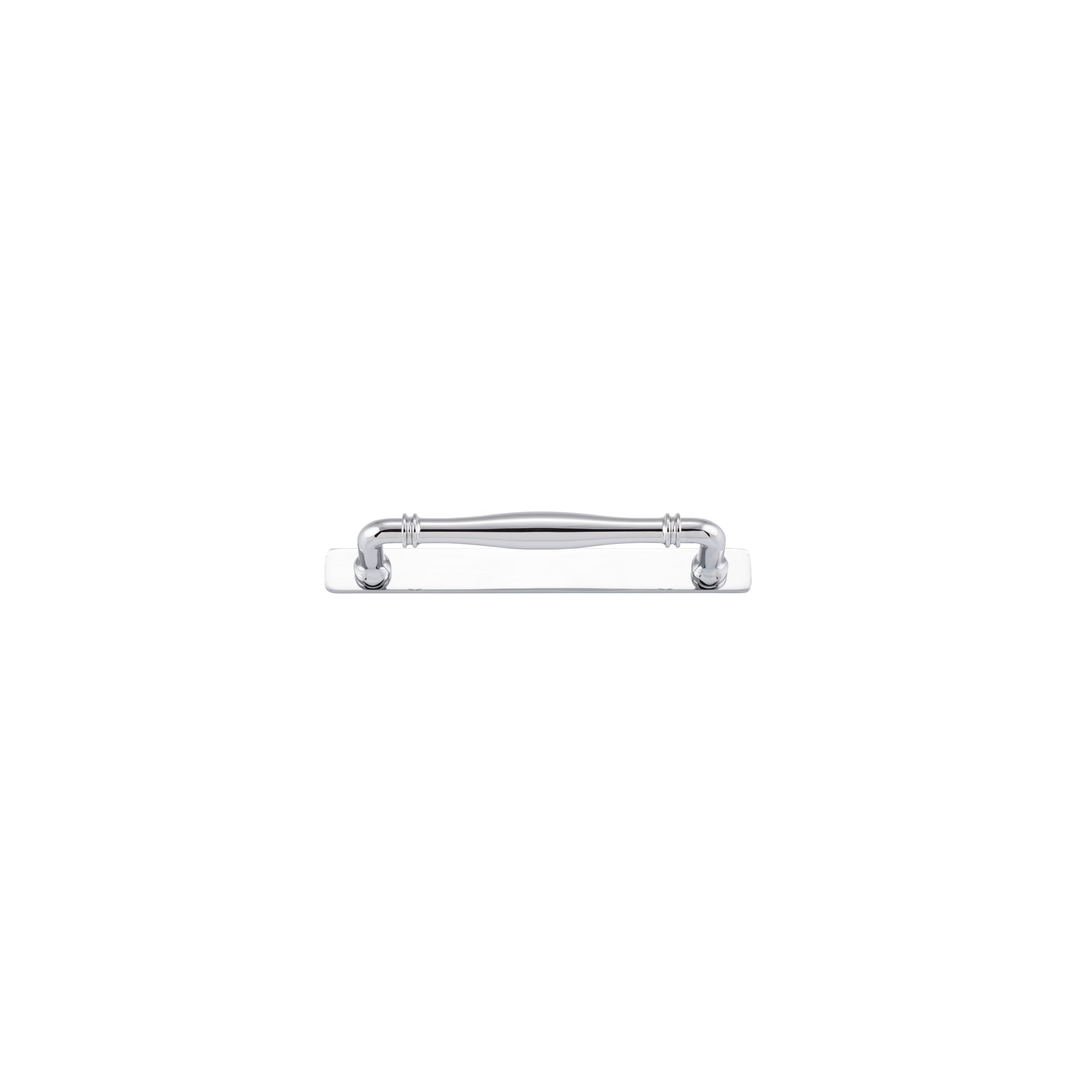 Iver Cabinet Pull Sarlat Polished Chrome CTC160mm With Backplate