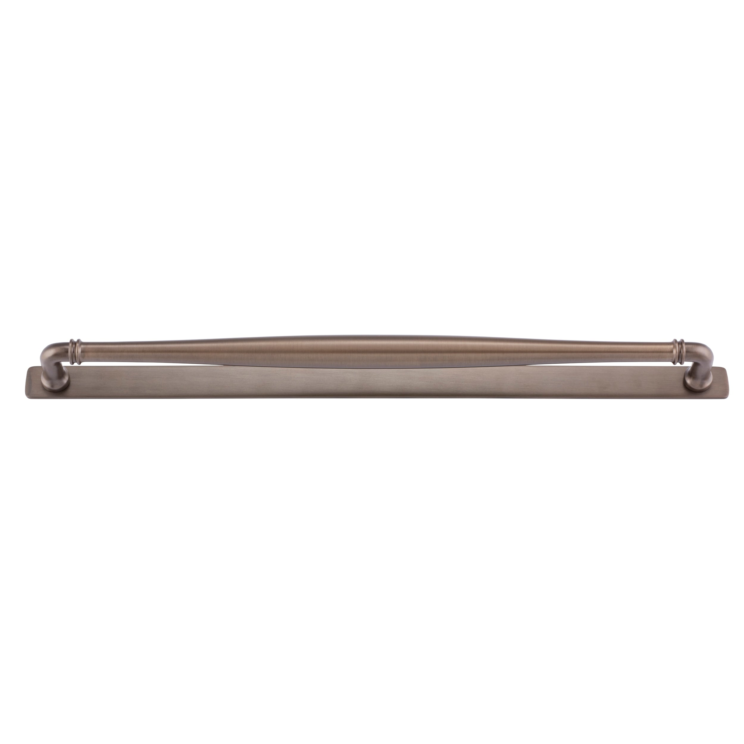 Iver Cabinet Pull Sarlat Signature Brass CTC450mm With Backplate