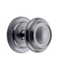 Iver Centre Door Knob Sarlat Brushed Chrome