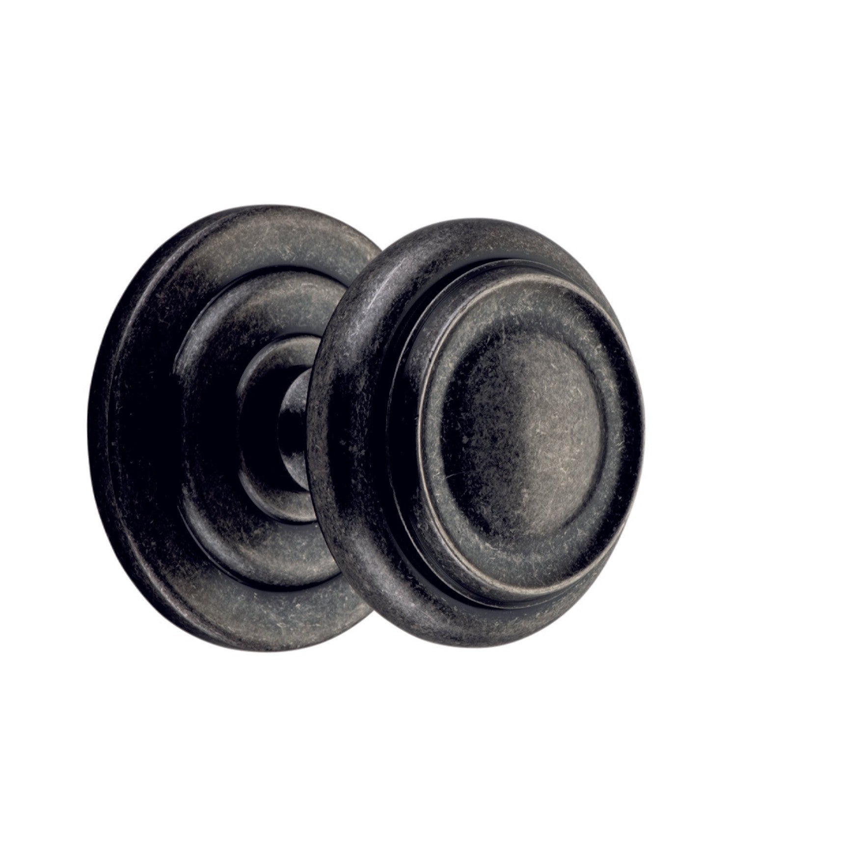 Iver Centre Door Knob Sarlat Distressed Nickel