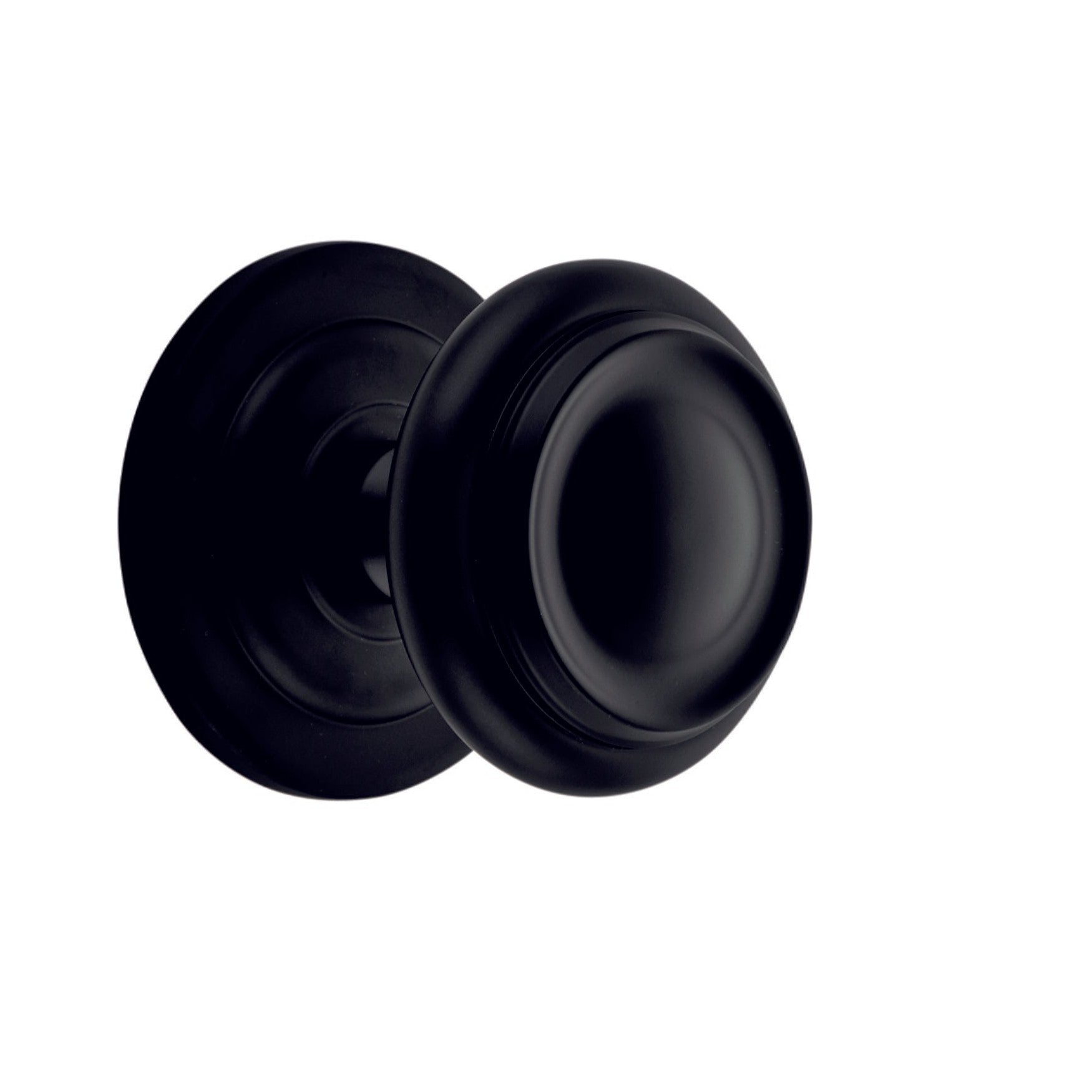 Iver Centre Door Knob Sarlat Matt Black