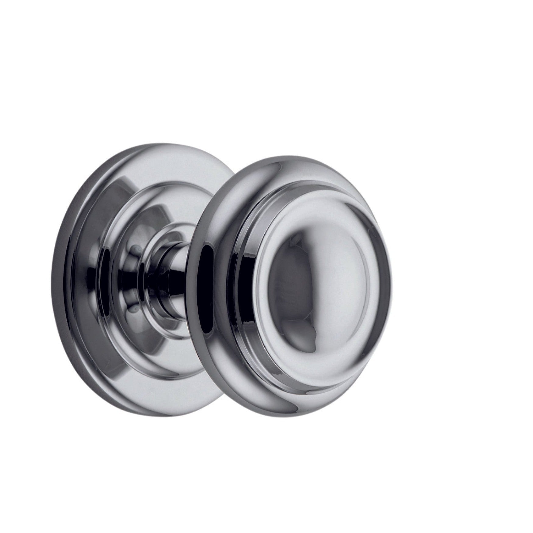 Iver Centre Door Knob Sarlat Polished Chrome