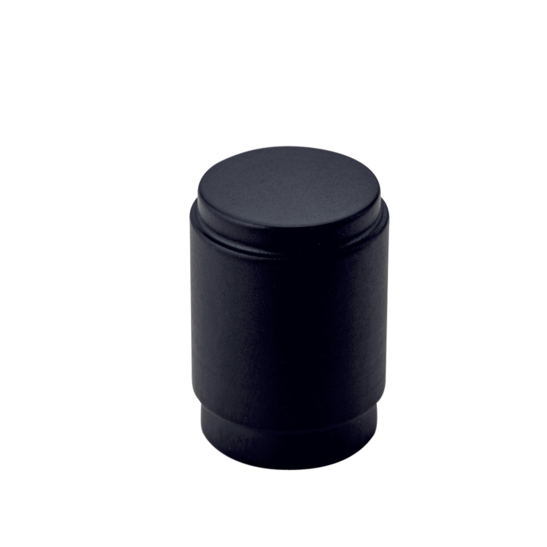 Iver Cupboard Knob Berlin Matt Black P28xD20mm