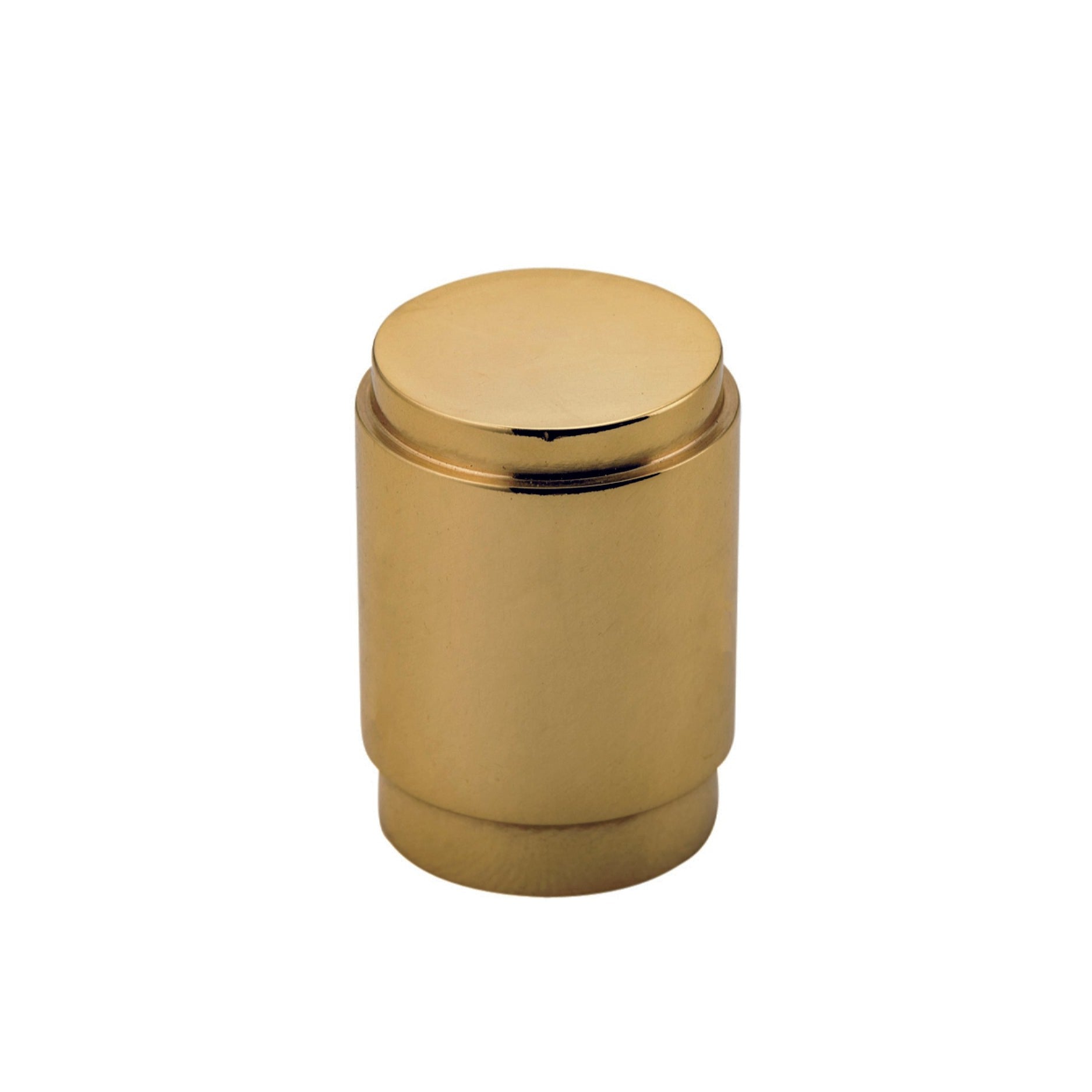 Iver Cupboard Knob Berlin Polished Brass P28xD20mm