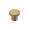 Iver Cupboard Knob Osaka Brushed Brass P30xD38mm