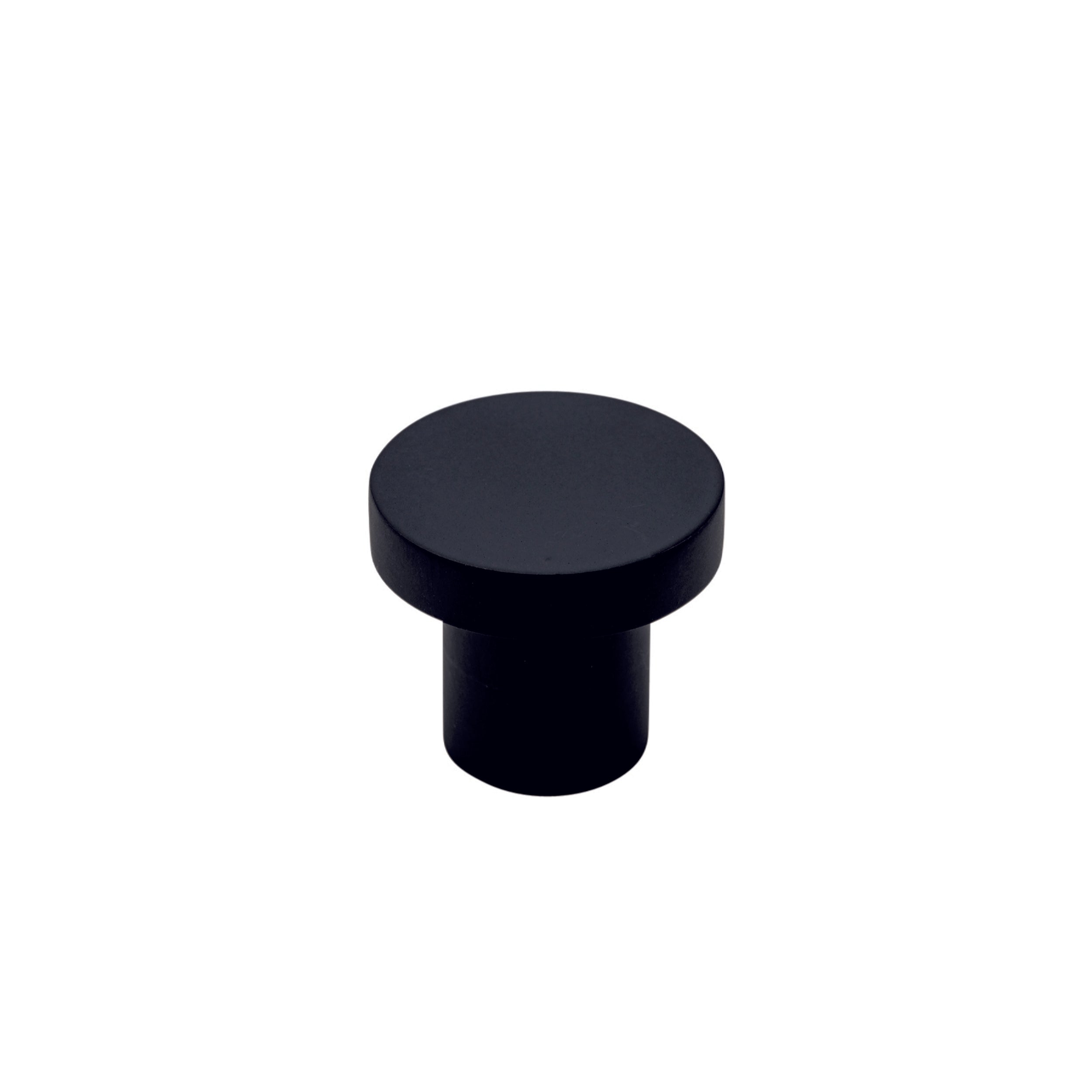 Iver Cupboard Knob Osaka Matt Black P28xD32mm