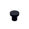 Iver Cupboard Knob Osaka Matt Black P28xD32mm