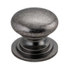 Iver Cupboard Knob Sarlat Distressed Nickel P27xD32mm