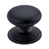 Iver Cupboard Knob Sarlat Matt Black P27xD32mm