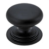 Iver Cupboard Knob Sarlat Matt Black P32xD38mm