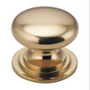 Iver Cupboard Knob Sarlat Polished Brass P32xD38mm