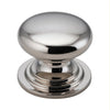 Iver Cupboard Knob Sarlat Polished Nickel P27xD32mm