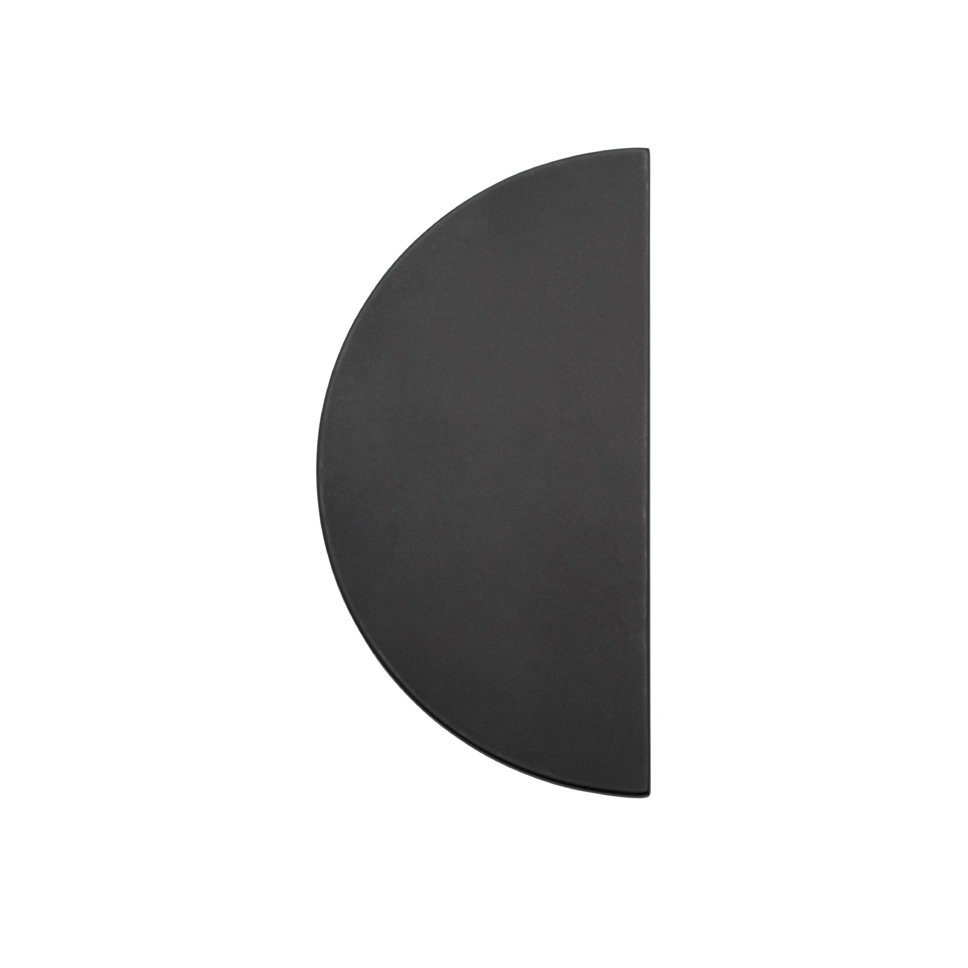 Iver Cupboard Pull Osaka Half Moon Matt Black