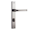 Iver Door Handle Annecy Rectangular Privacy Pair Satin Nickel