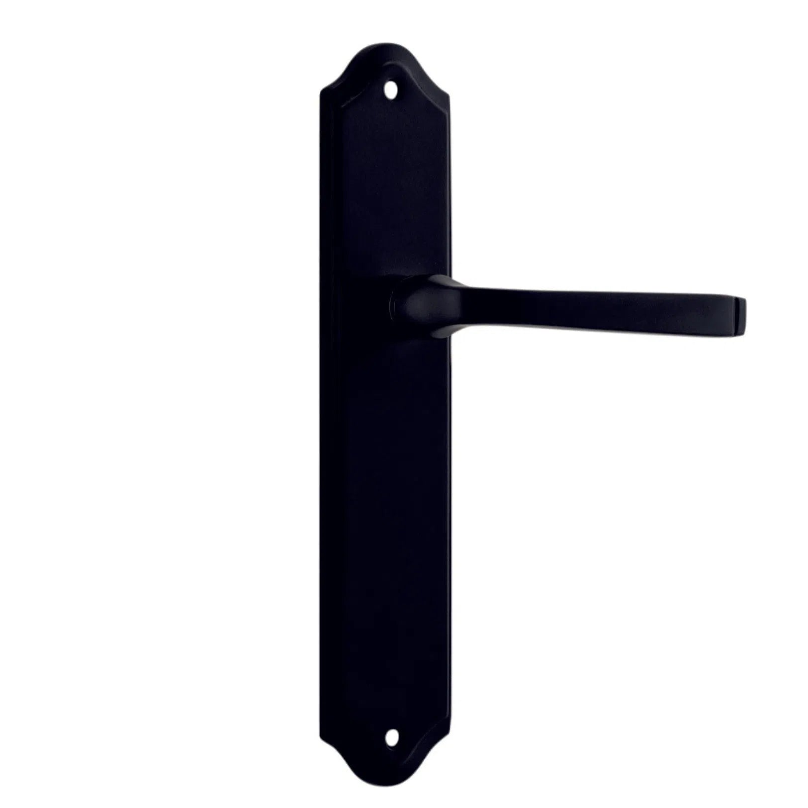 Iver Door Handle Annecy Shouldered Latch Pair Matt Black