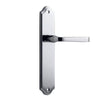 Iver Door Handle Annecy Shouldered Latch Pair Polished Chrome