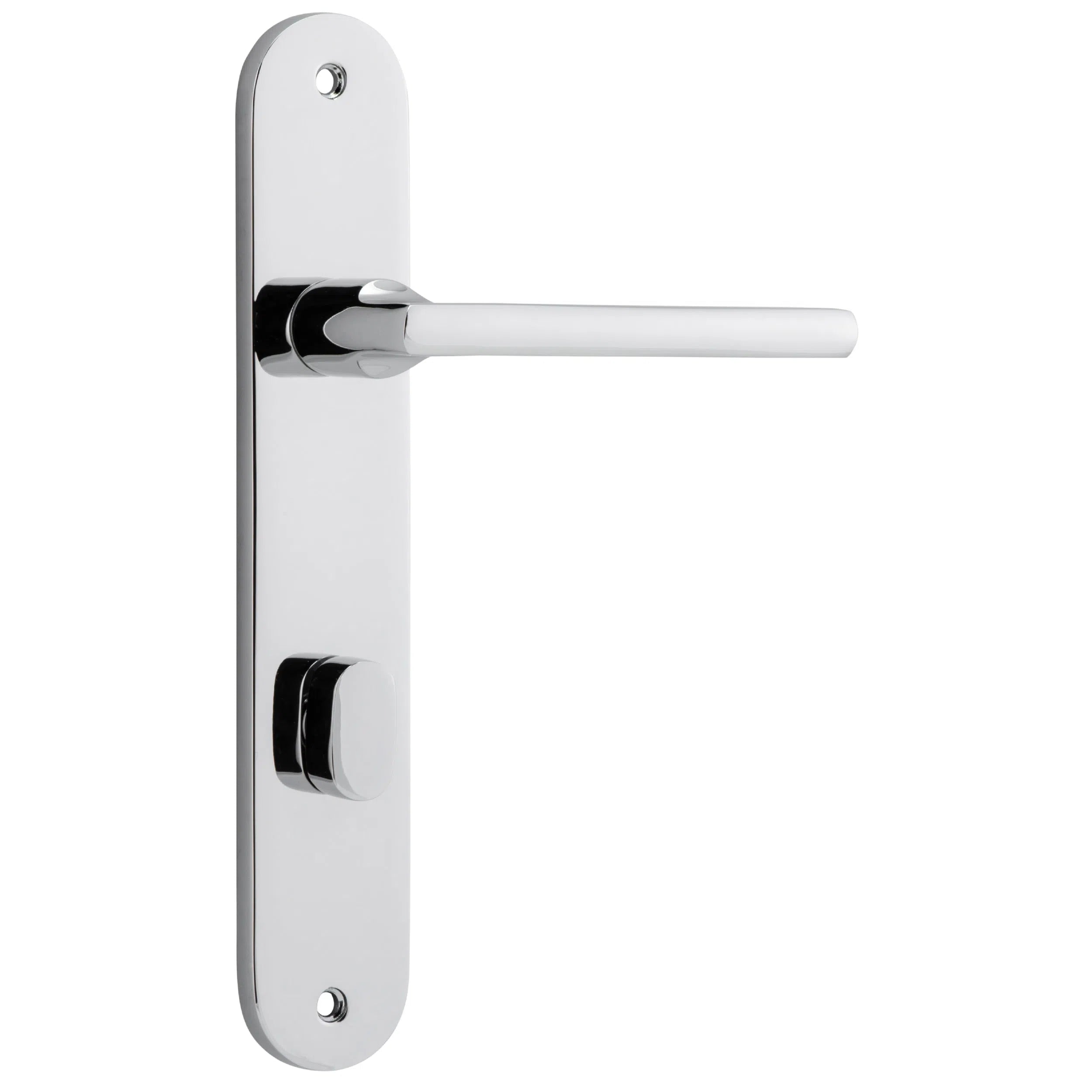 Iver Door Handle Baltimore Oval Privacy Pair Chrome