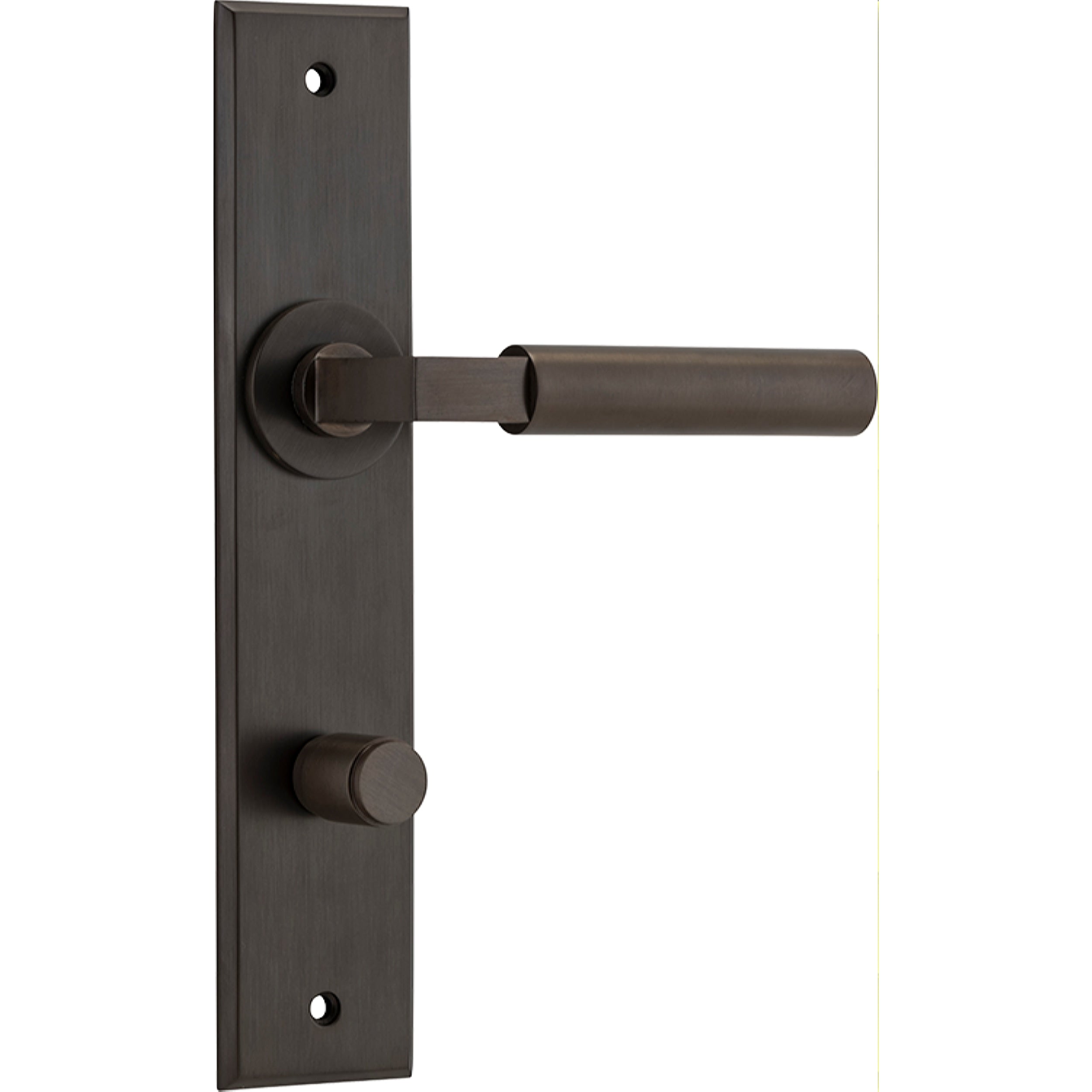 Iver Door Handle Berlin Chamfered Privacy Signature Brass