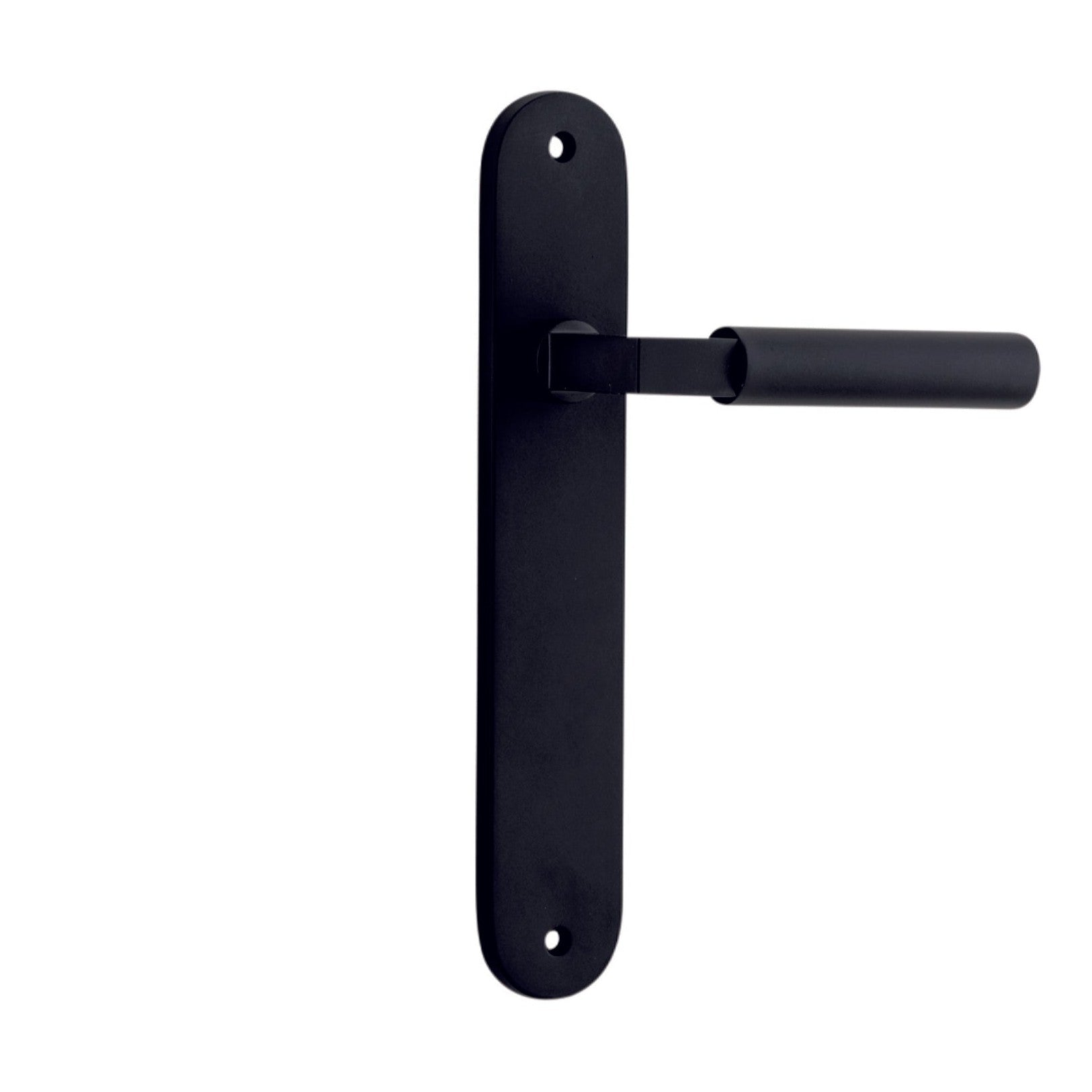 Iver Door Handle Berlin Oval Latch Matt Black