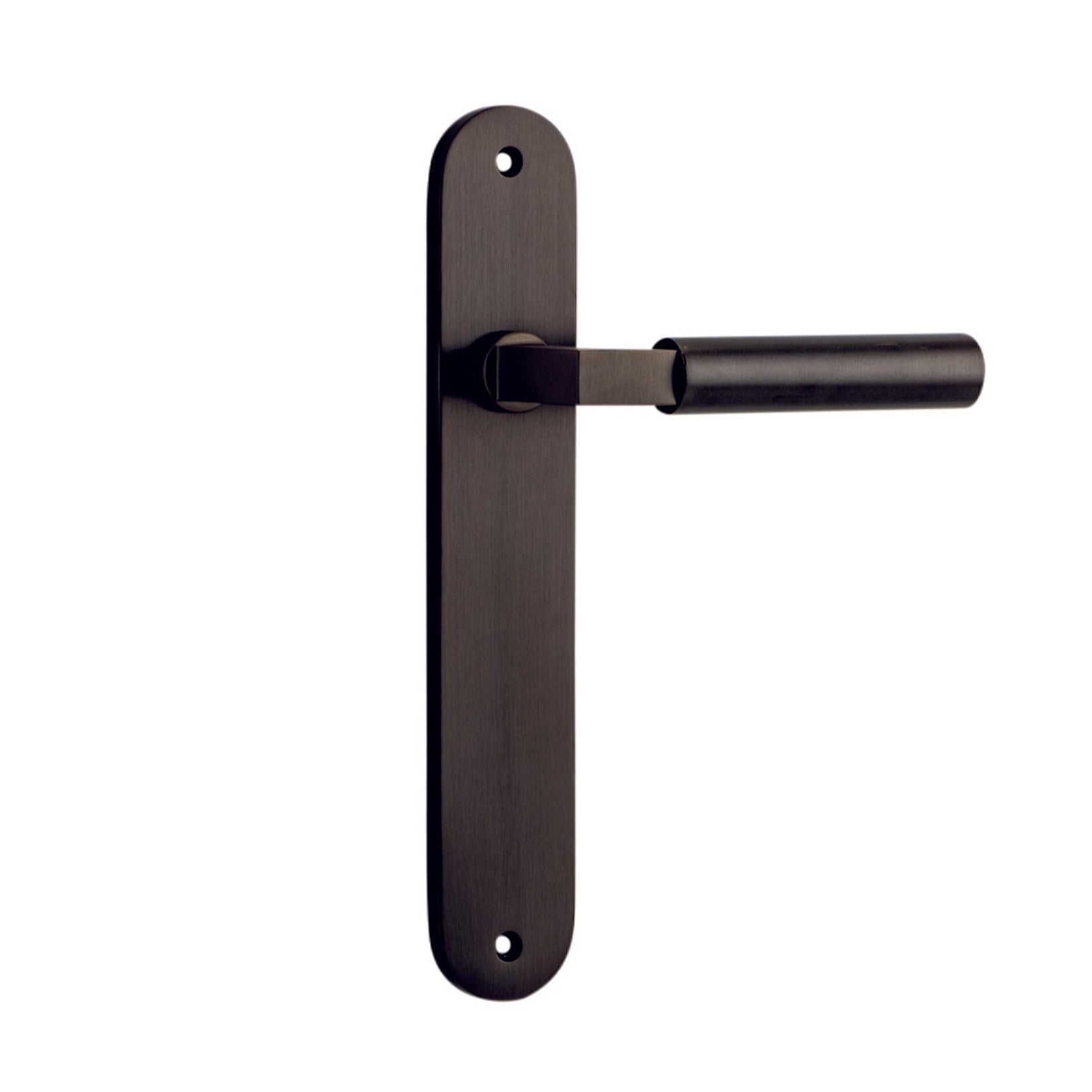 Iver Door Handle Berlin Oval Latch Signature Brass