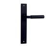 Iver Door Handle Berlin Rectangular Latch Matt Black