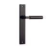 Iver Door Handle Berlin Rectangular Latch Signature Brass